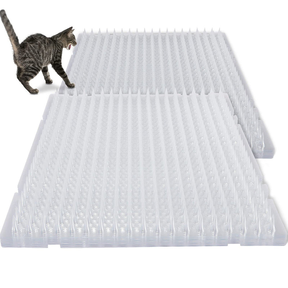 Nuanchu cat repellent mat clear 16x13 on sofa protecting furniture from climbing cats