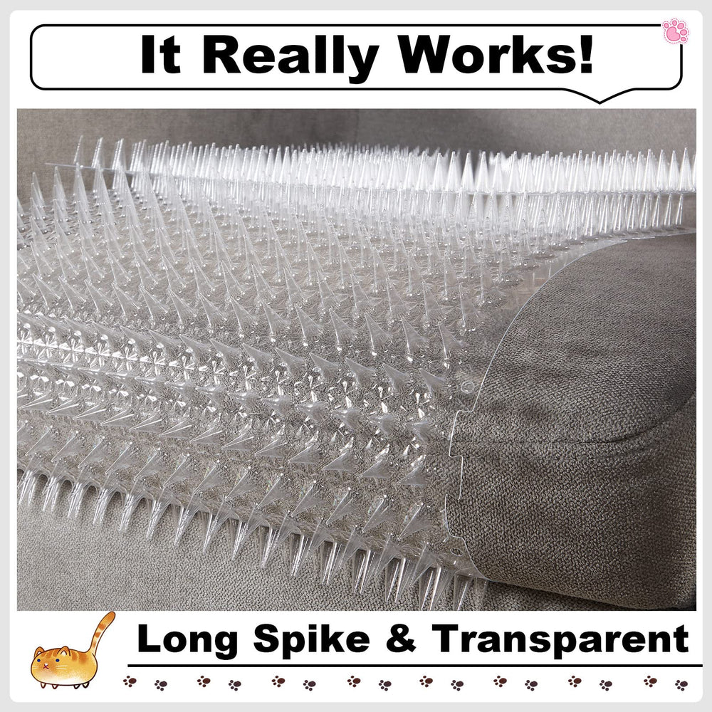 Nuanchu cat repellent mat on couch protector keeps fabric safe