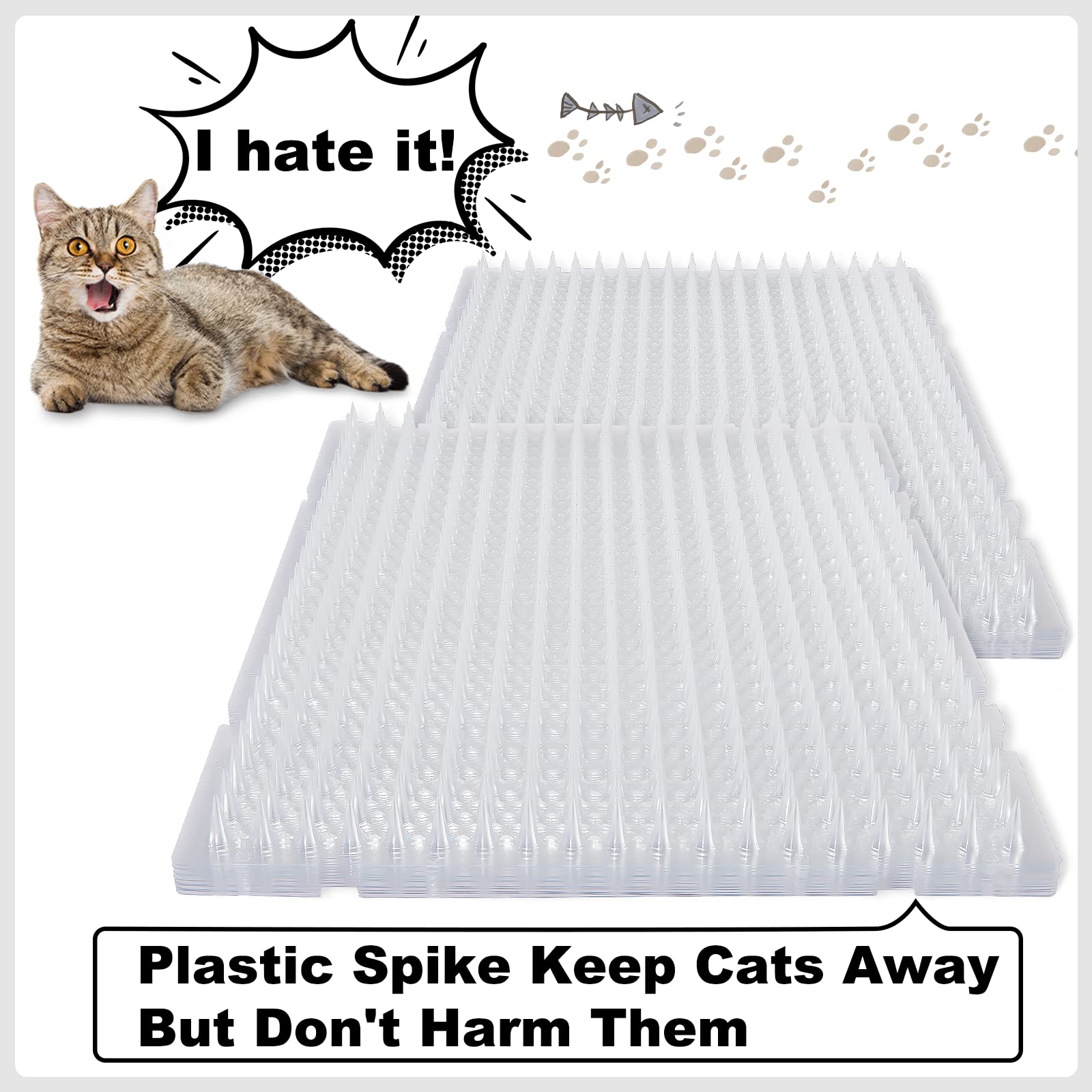 Nuanchu cat repellent mat on sofa provides discreet pet deterrence for furniture