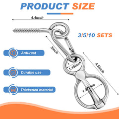 Nuenen eye bolt installation demonstrates simple mounting for secure horse restraints.