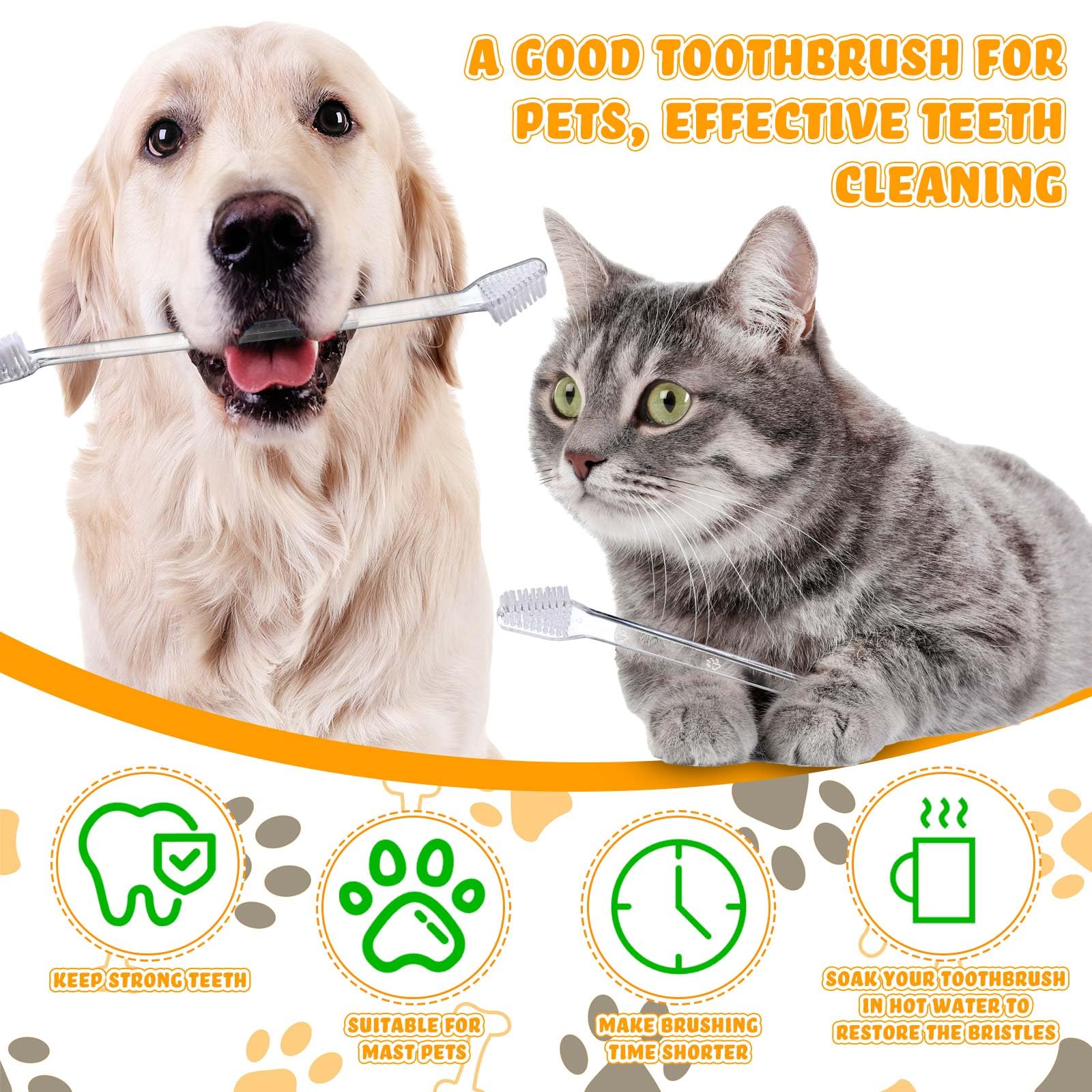 Nuenen pet oral care kit suitable for dogs and cats in home use.
