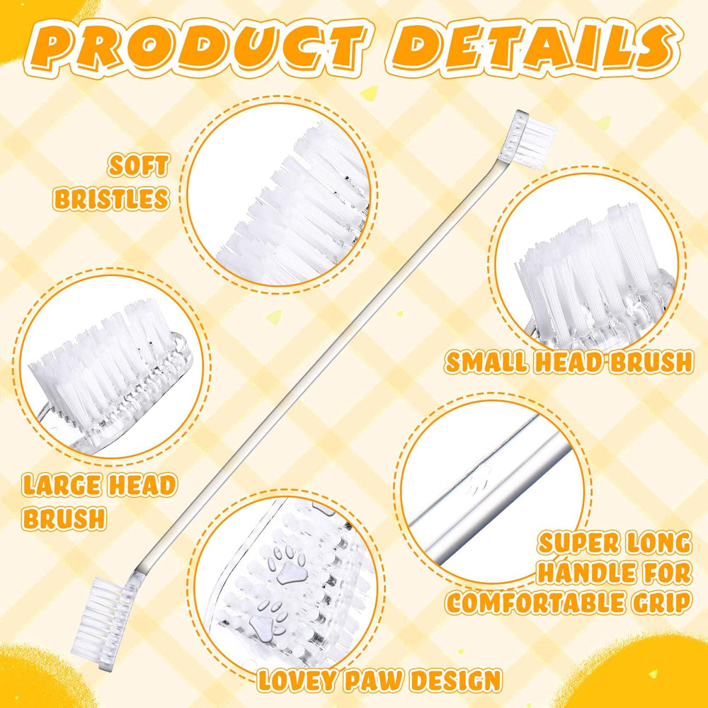 Nuenen soft bristles visible, emphasizing gentle gum care during brushing.