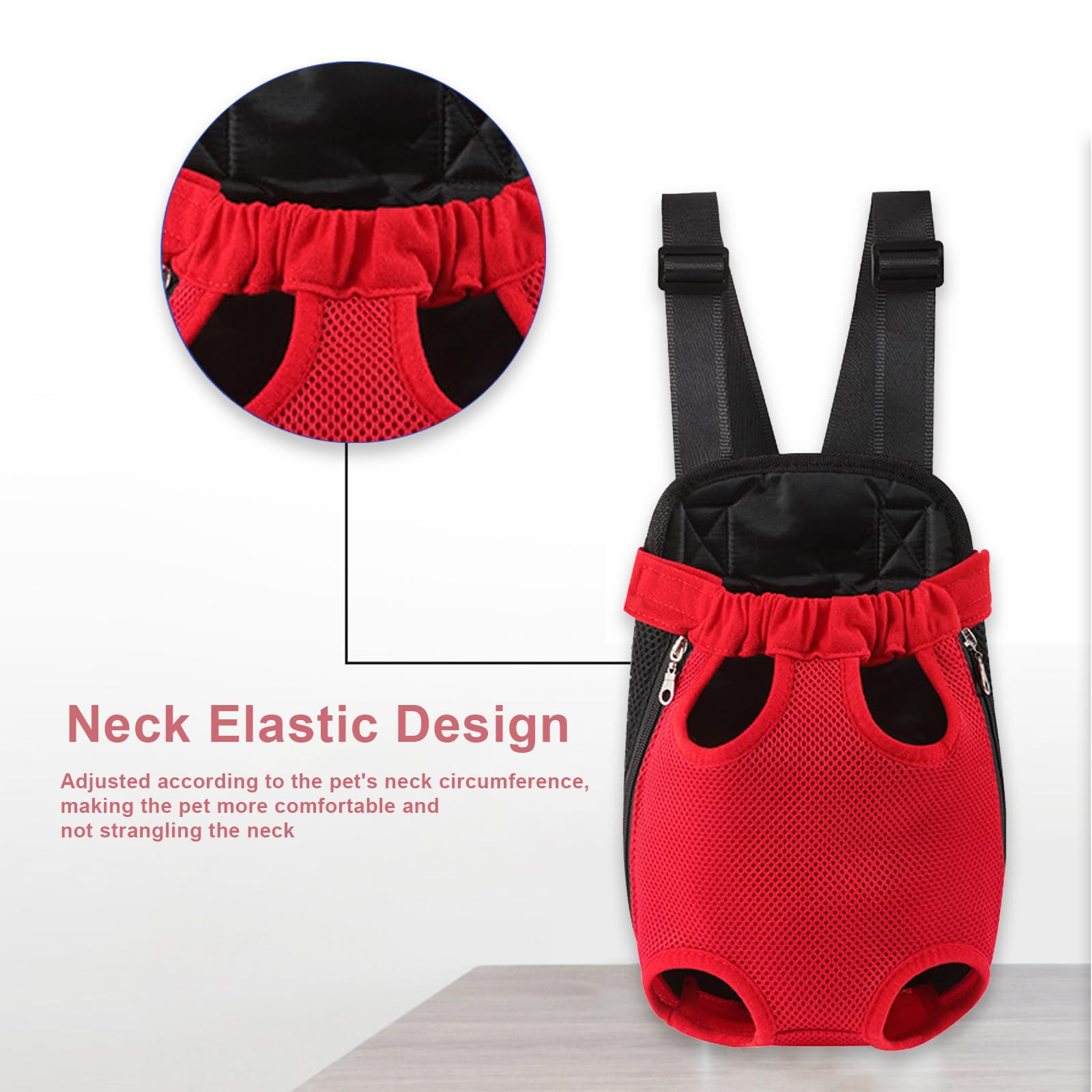 nulala dog carrier backpack breathable mesh highlights airflow and comfort.