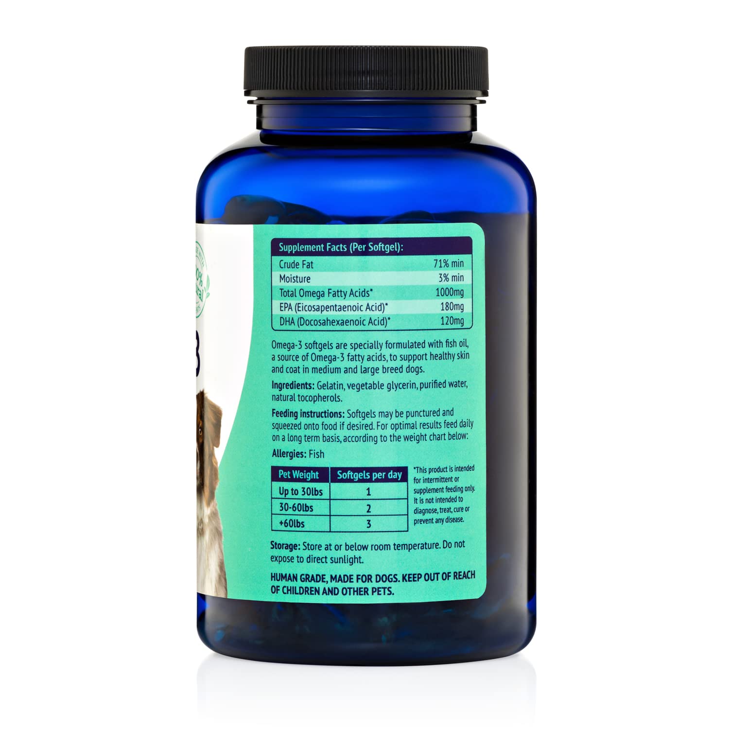 NuLife Icelandic sourcing cues trust and high-quality omega-3.