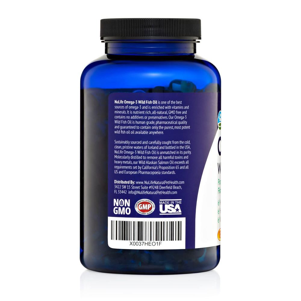 NuLife 180-capsule pack for daily administration and long-term support.