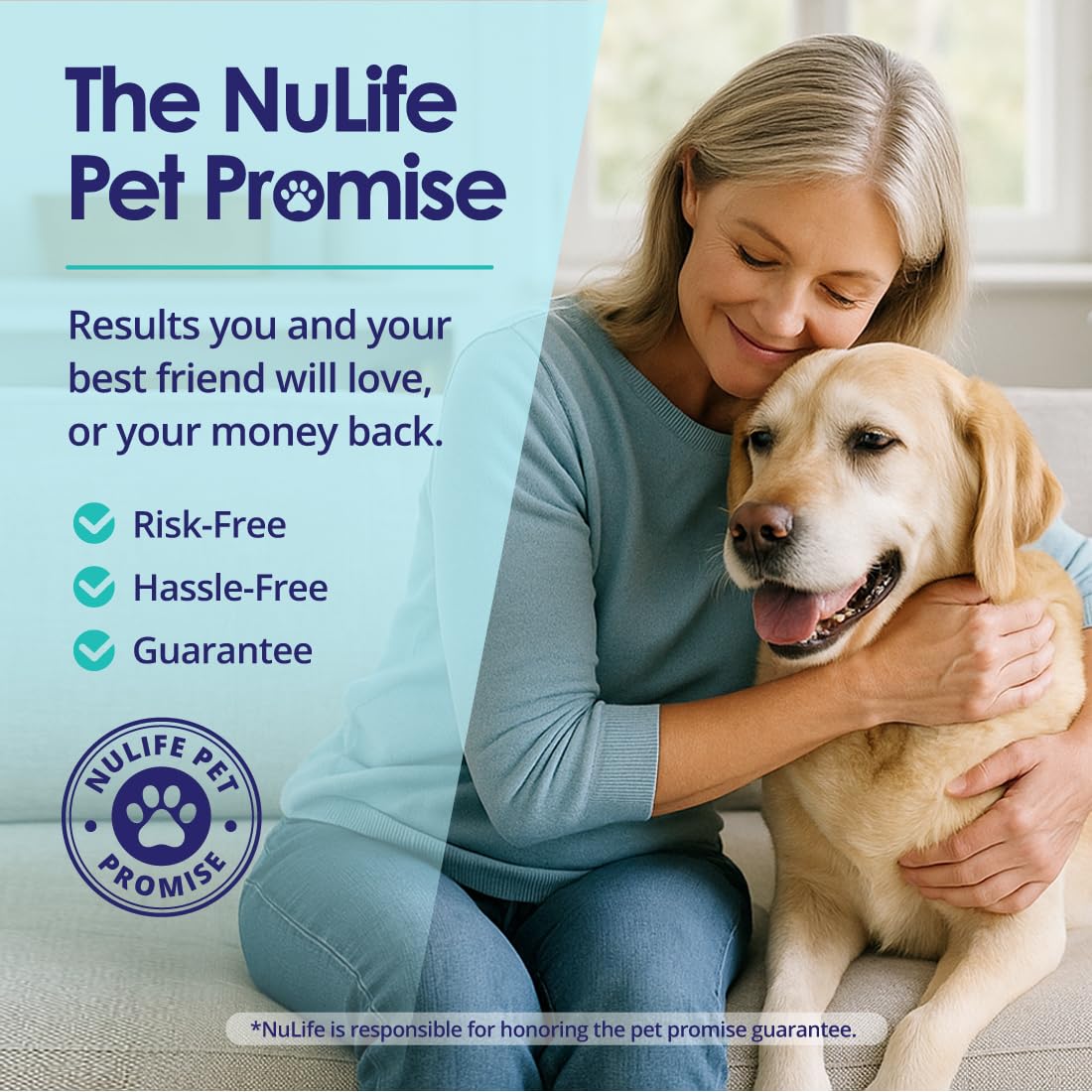 NuLife Skin-coat support from fish oil for dogs enhances fur health and comfort