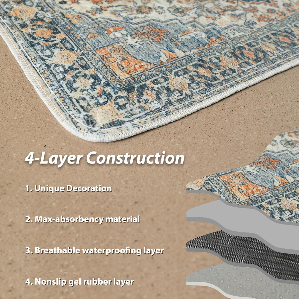Nunubaby Washable Pee Pad crate-travel ready works well in cars for on-the-go cleanliness and comfort.