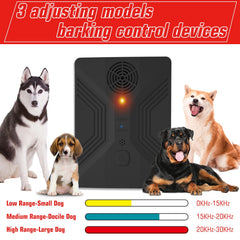 Nupec anti-barking device three modes enables tailored training sessions