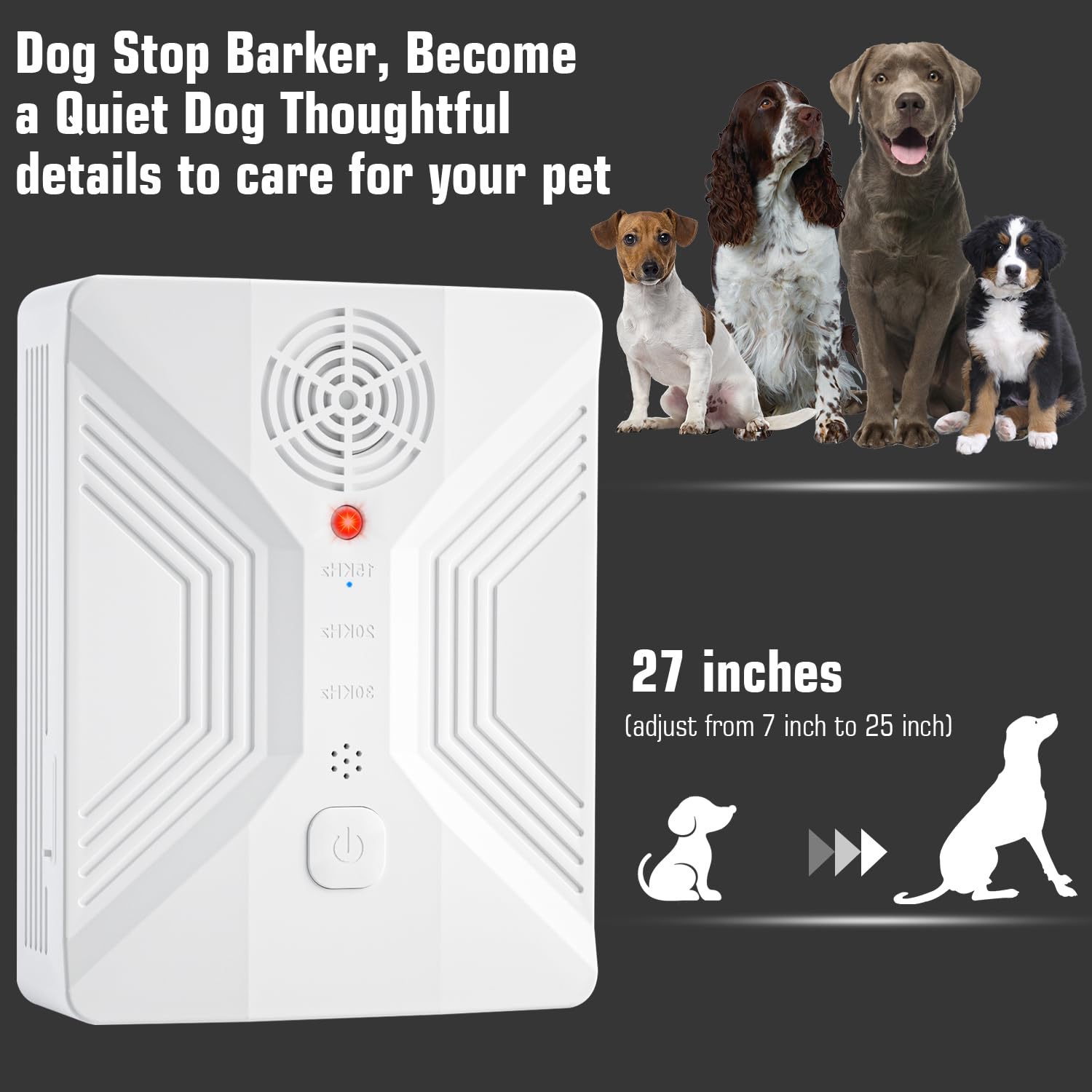 Nupec anti-barking device neighborhood relief supports peaceful evenings