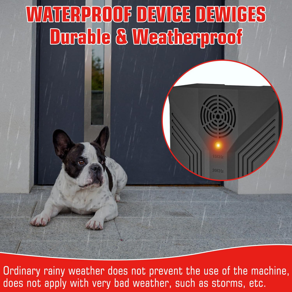 Nupec anti-barking device wall-mount installation keeps spaces quiet