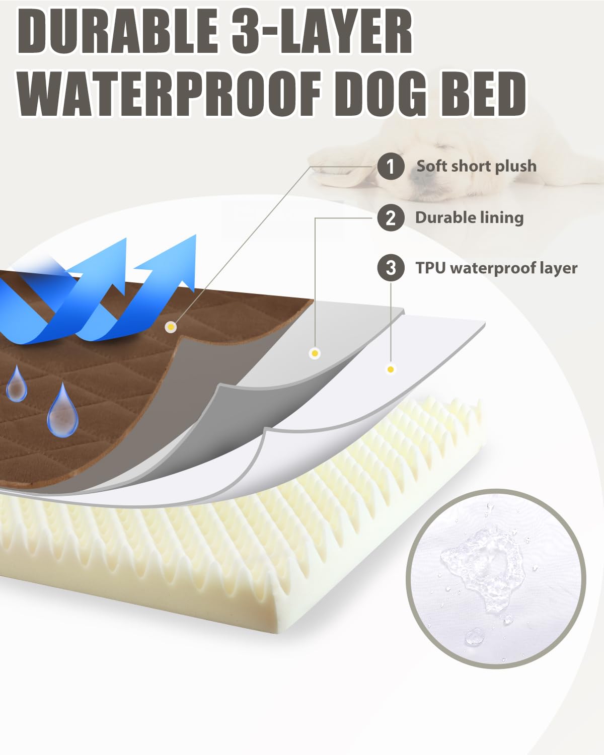 NUPIDA diamond quilted velvet surface offers soft touch and coziness