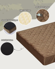 NUPIDA 47x29 inch dog bed ready for extra large breeds