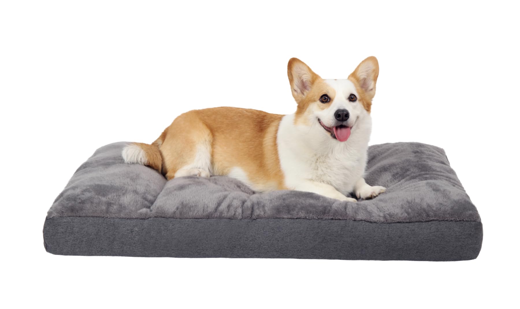 NUPIDA dog bed plush surface for cozy naps