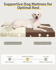 NUPIDA dog bed non-slip bottom stabilizes on floors