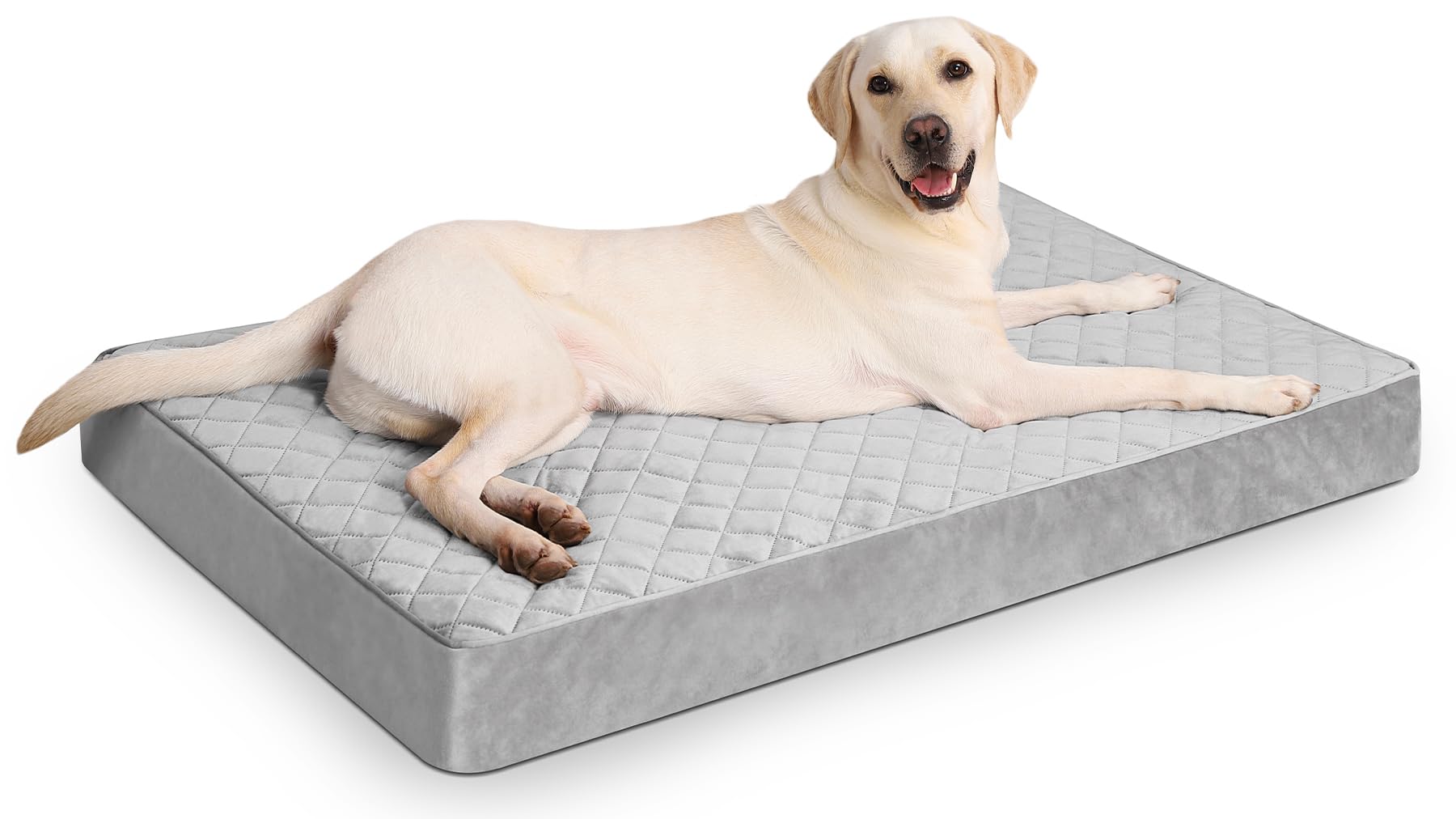 NUPIDA orthopedic dog bed waterproof cover—durable protection against spills and accidents.