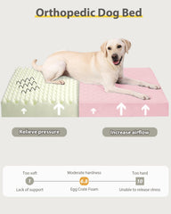NUPIDA non-slip base keeps this bed stable on slippery floors