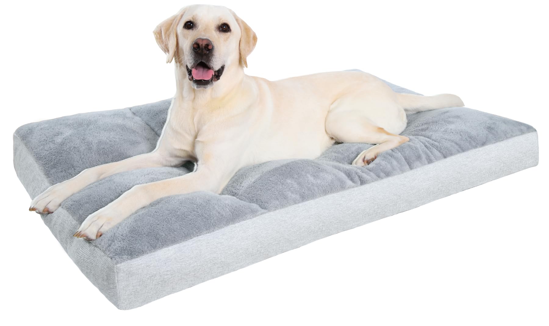 NUPIDA washable dog bed plush-top for cozy lounging