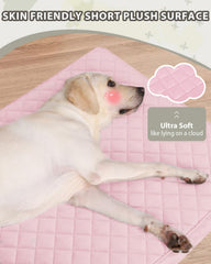 NUPIDA XXL dog bed shows stable, non-slip bottom for secure resting on floors.