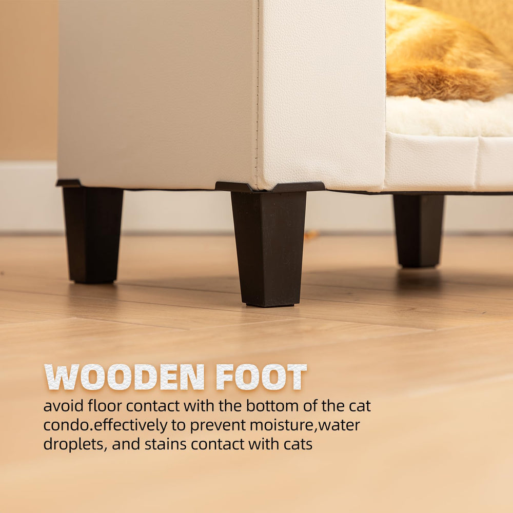 nuromy cat house foldable design demonstrates easy setup and compact storage benefits