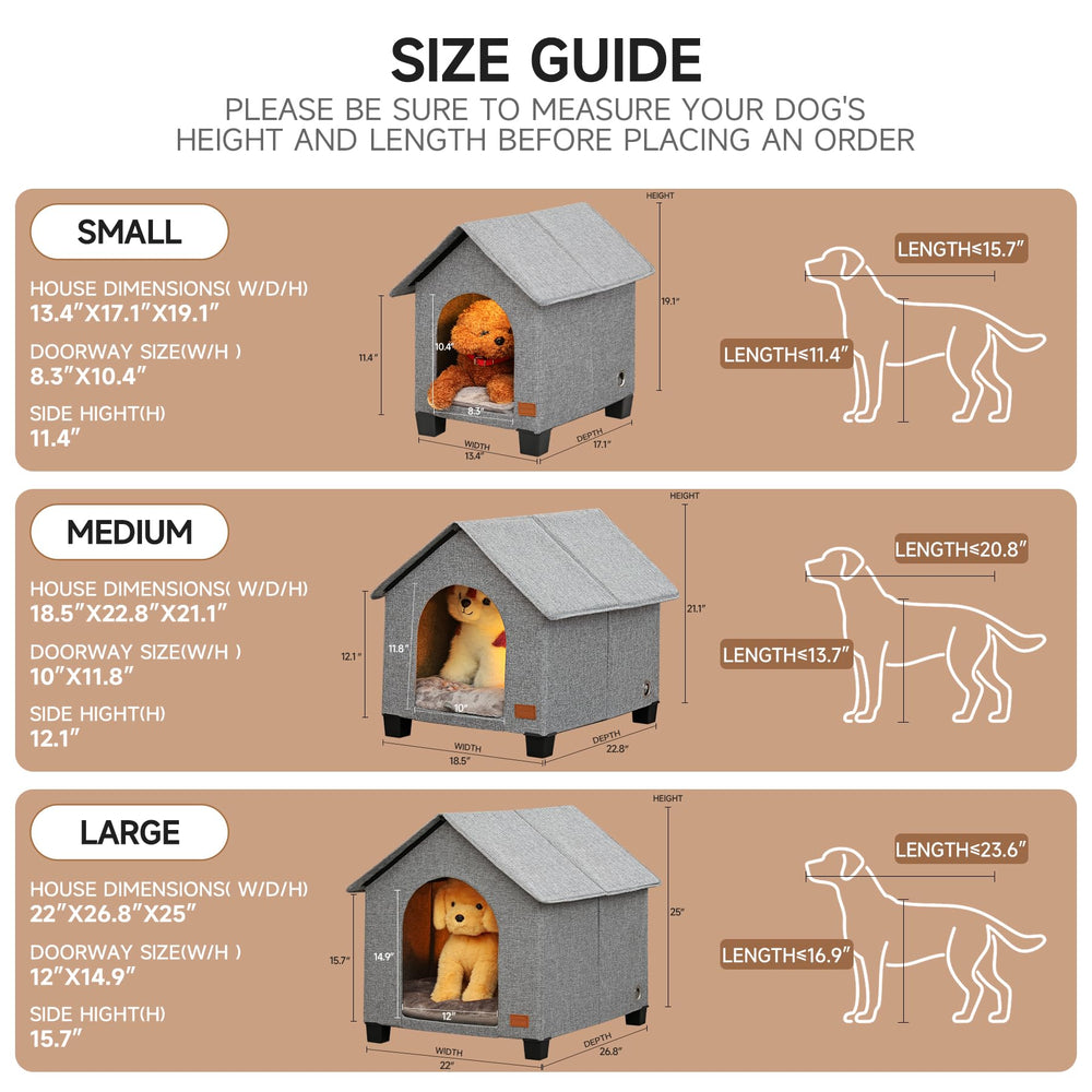 NUROMY indoor dog house windproof curtain blocks drafts for warmth