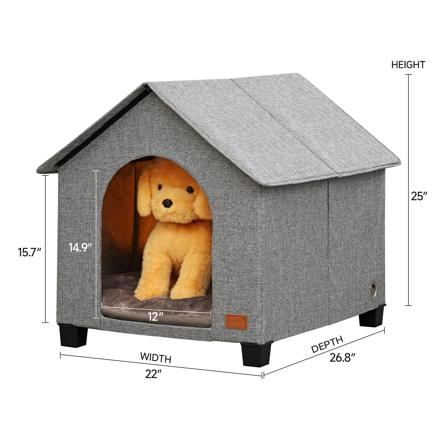 NUROMY windproof curtain blocks cold drafts for snug warmth.