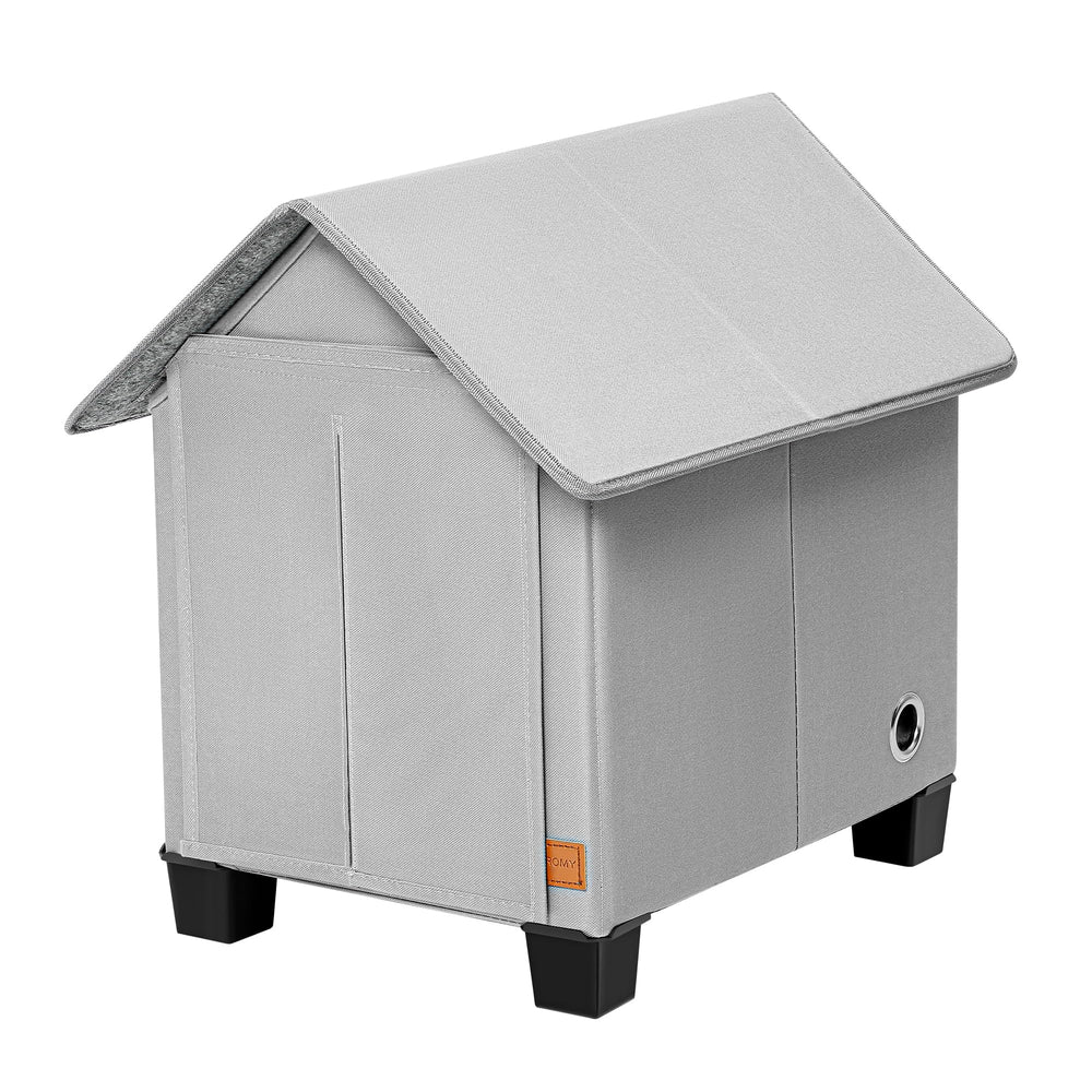 NUROMY insulated dog house exterior roof for weatherproof shelter in any yard