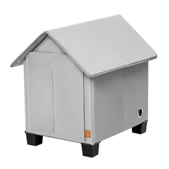 NUROMY insulated dog house exterior roof for weatherproof shelter in any yard