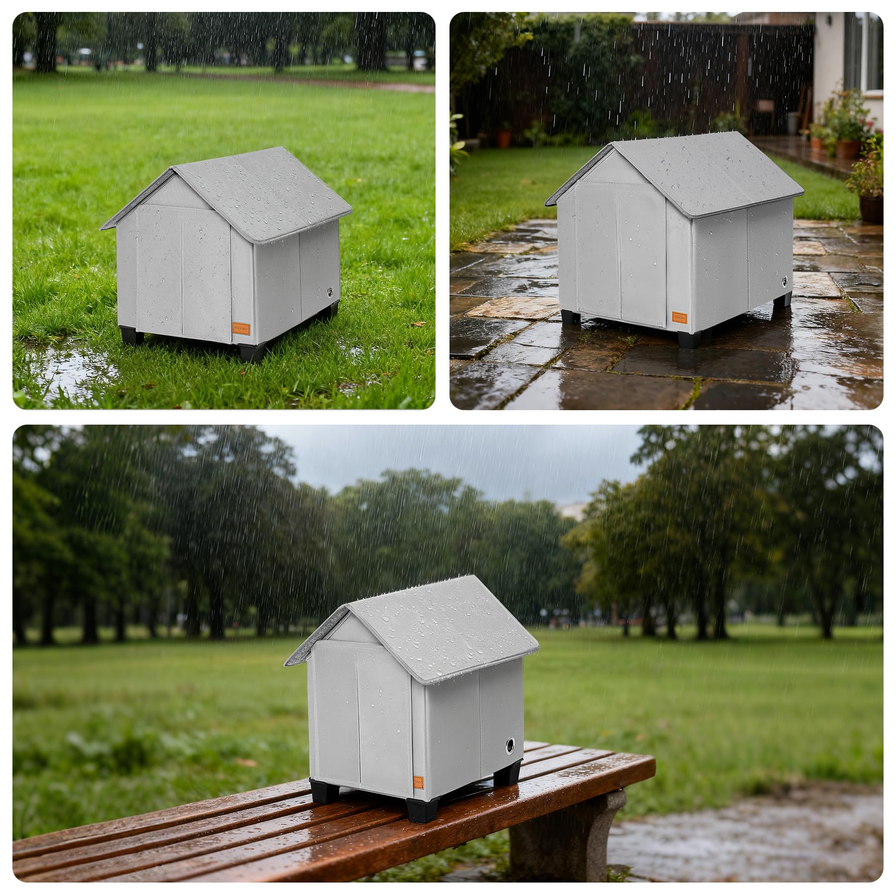 NUROMY compact small-dog-cat kennel ideal for chihuahuas and kittens