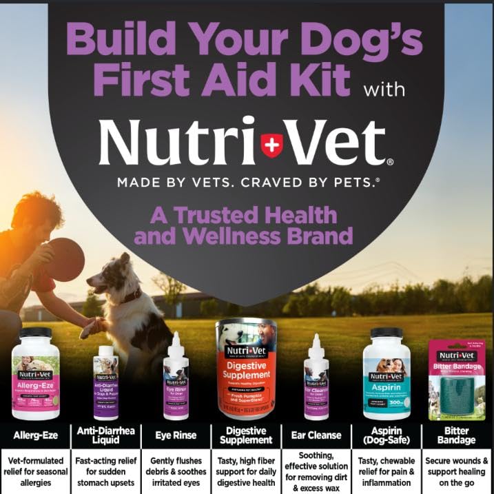 Nutri-Vet Aspirina hecha en EE. UU., ingredientes de calidad.