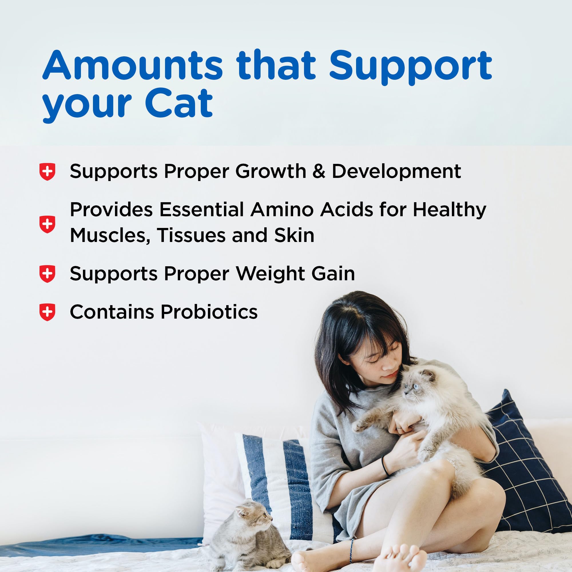 Nutri-Vet kitten milk replacer supports growth and vitality in early weeks.