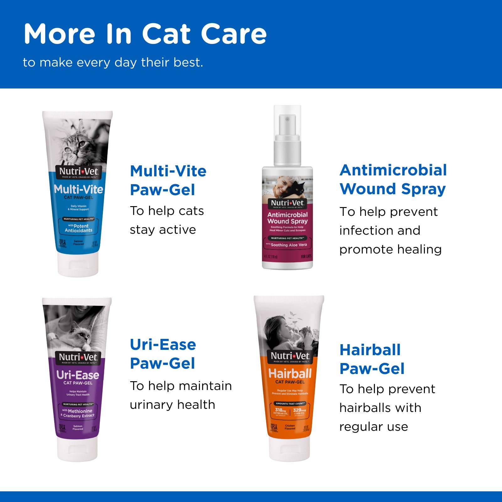 Nutri-Vet milk replacer for pregnant cats provides supplemental nourishment.