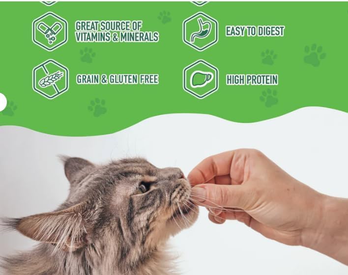 Nutribite beef liver freeze-dried serving on pet-friendly surface