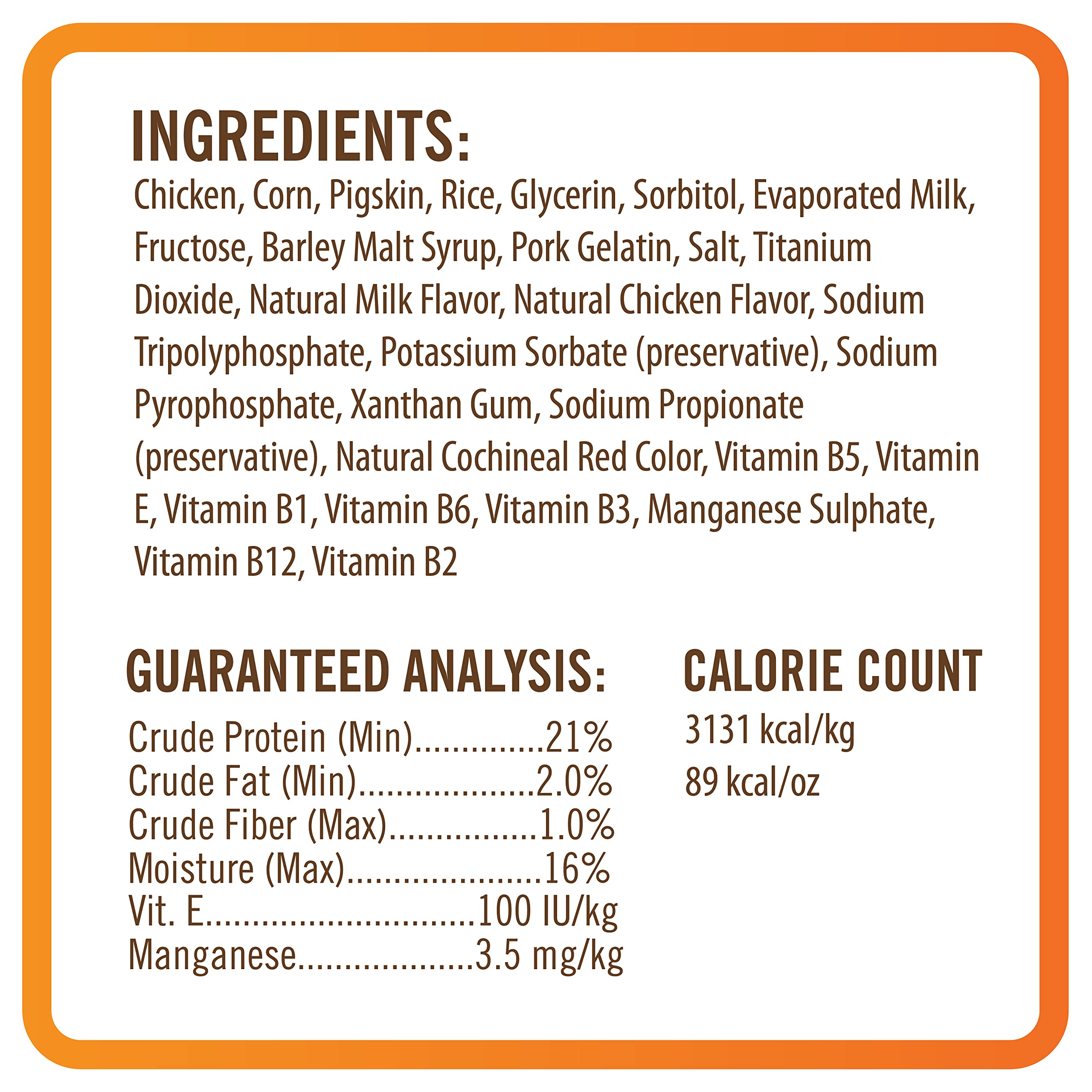 NutriChomps digestible rawhide-free chew close-up safety-focused design