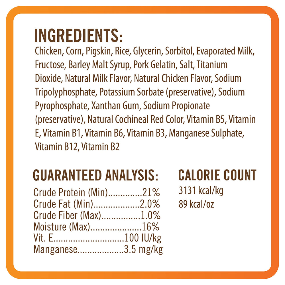 NutriChomps digestible rawhide-free chew close-up safety-focused design