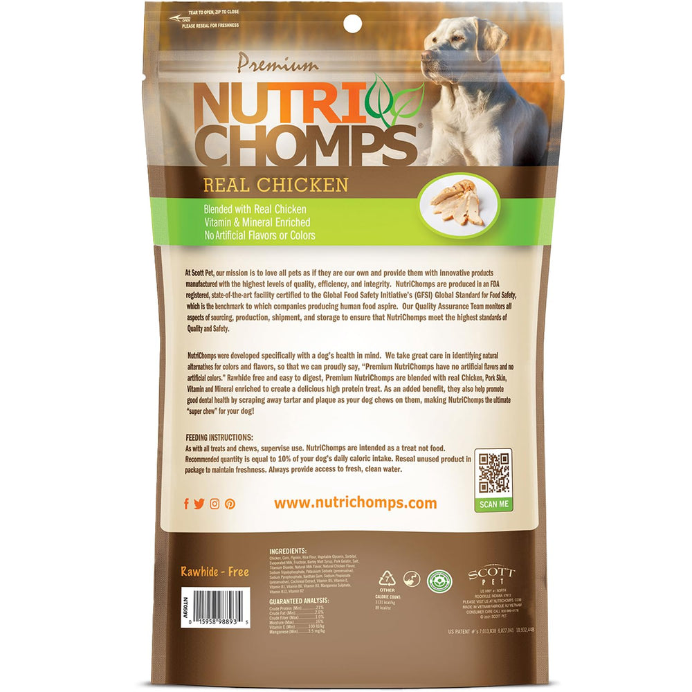 NutriChomps resealable bag keeps twists fresh for frequent treats