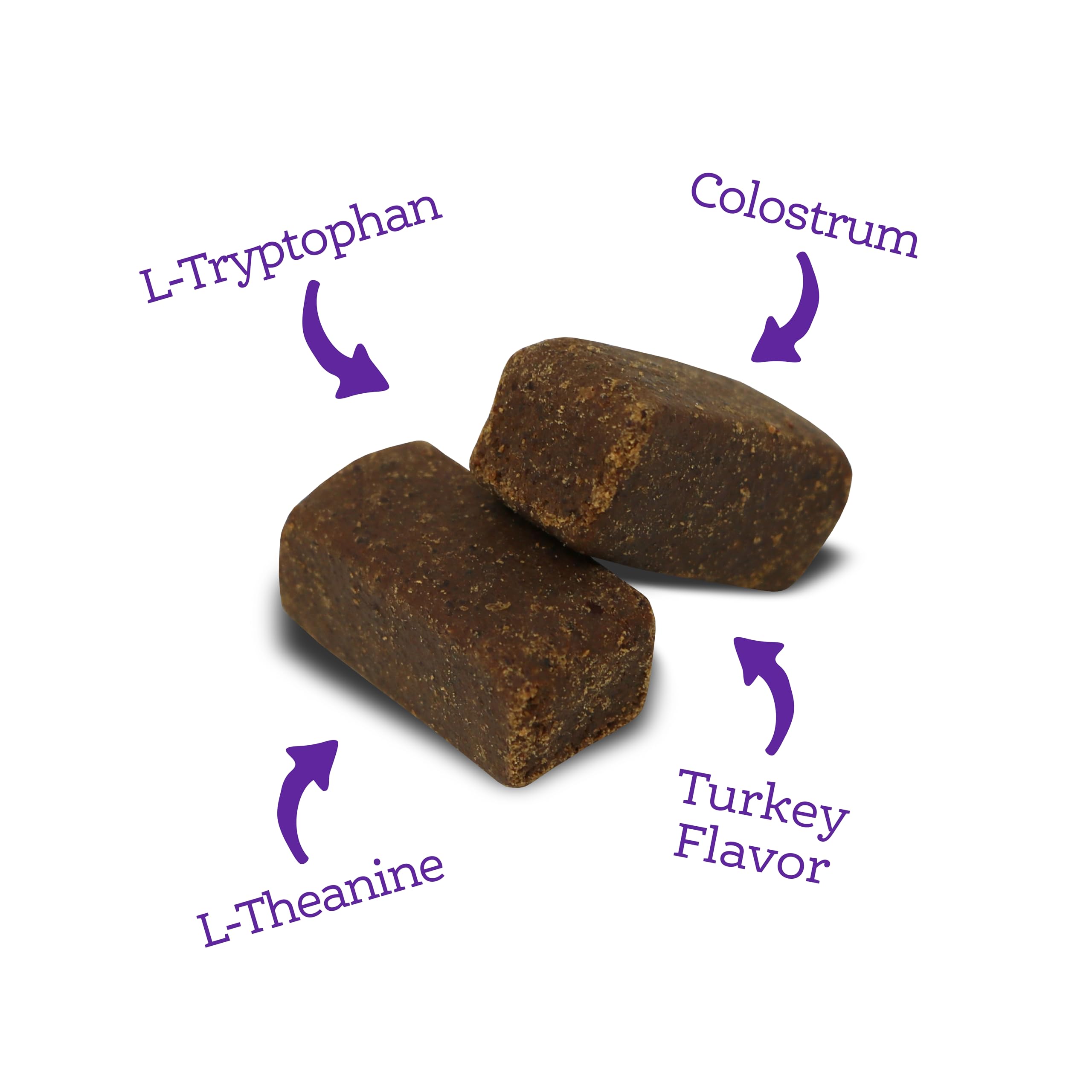 NutriSource AmpliFull daily-use setup with chews in hand.