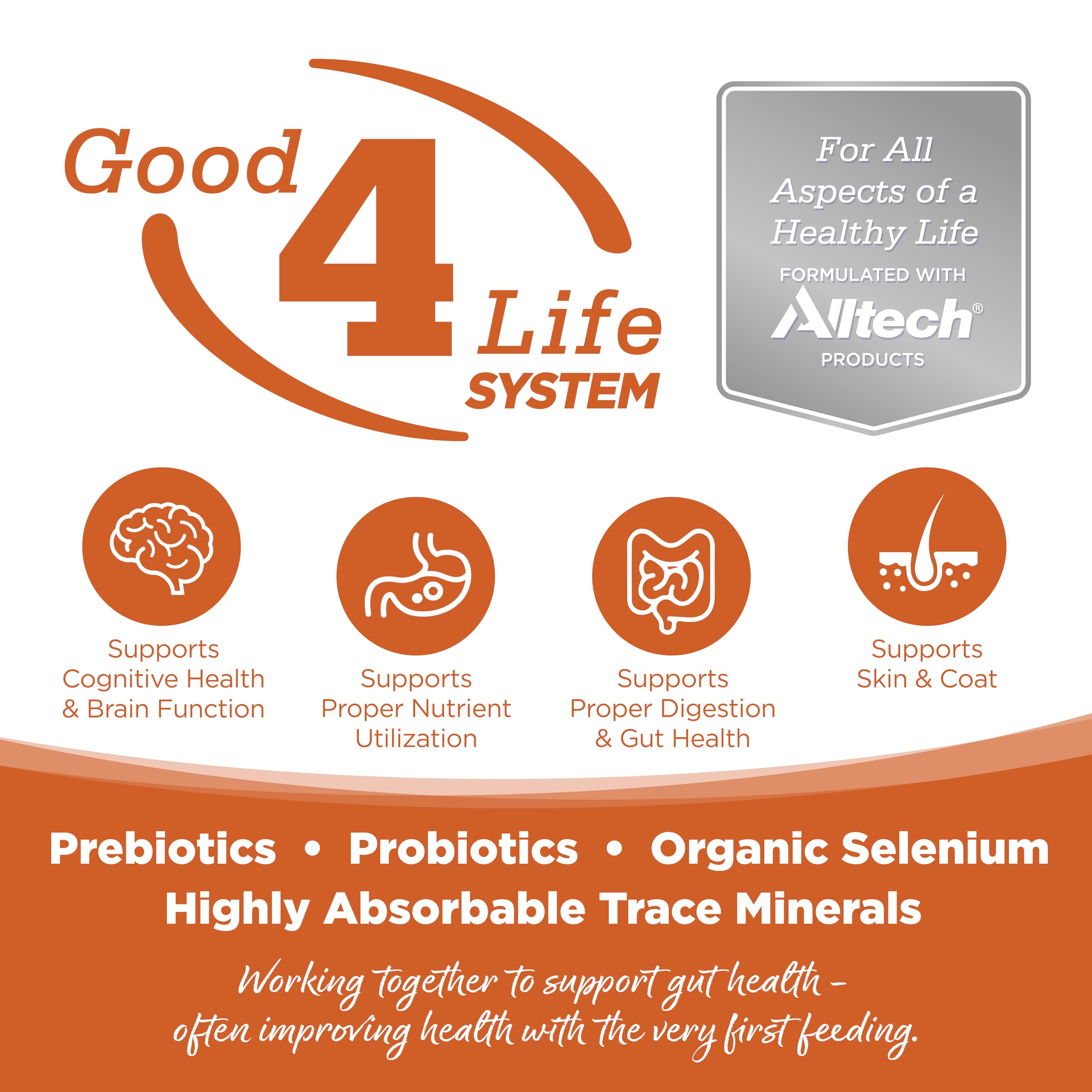 NutriSource Outback Trails lamb-kangaroo-wild board ingredients chart highlights high-quality protein.