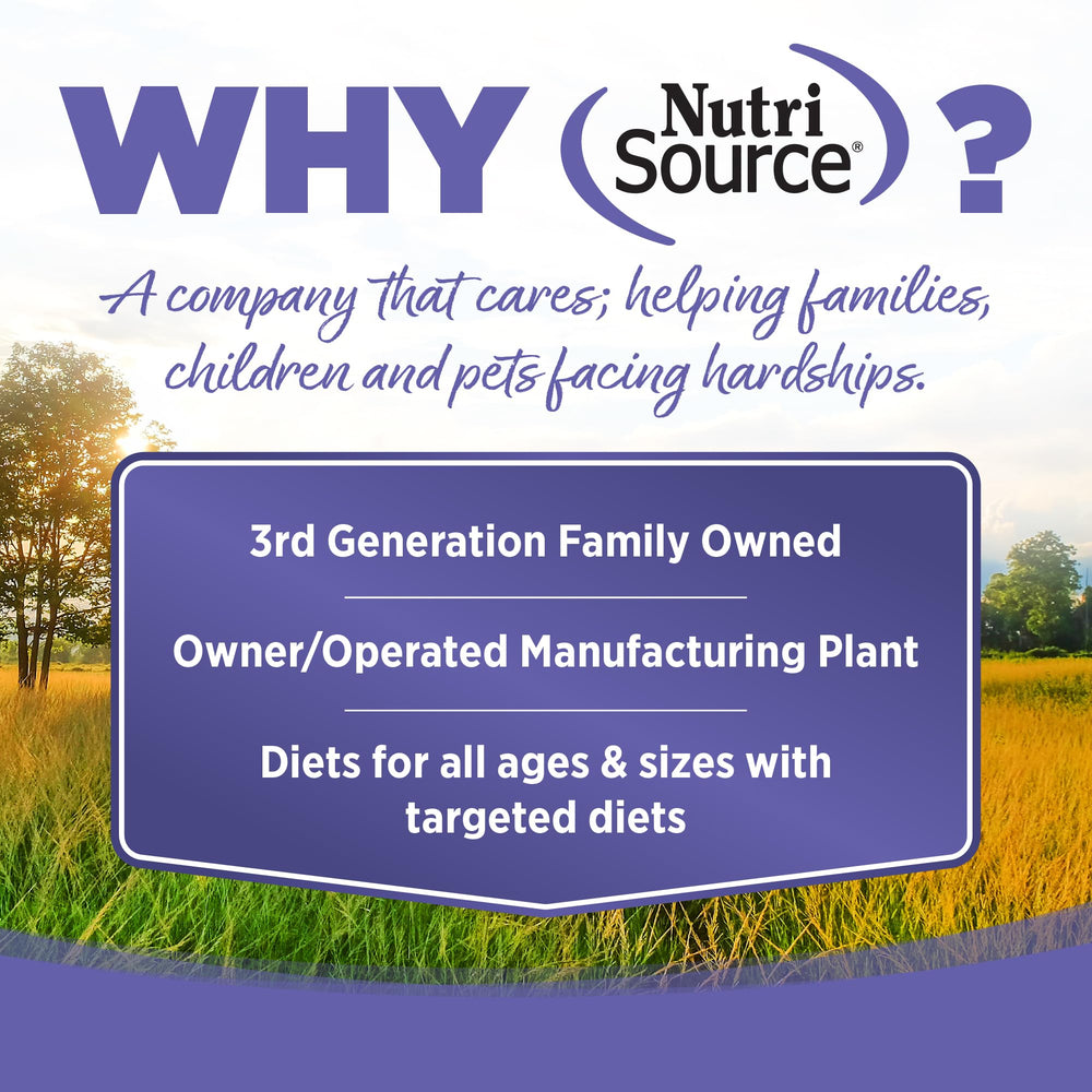 NutriSource puppy food brown-rice closeup - easily digestible grains for steady energy.