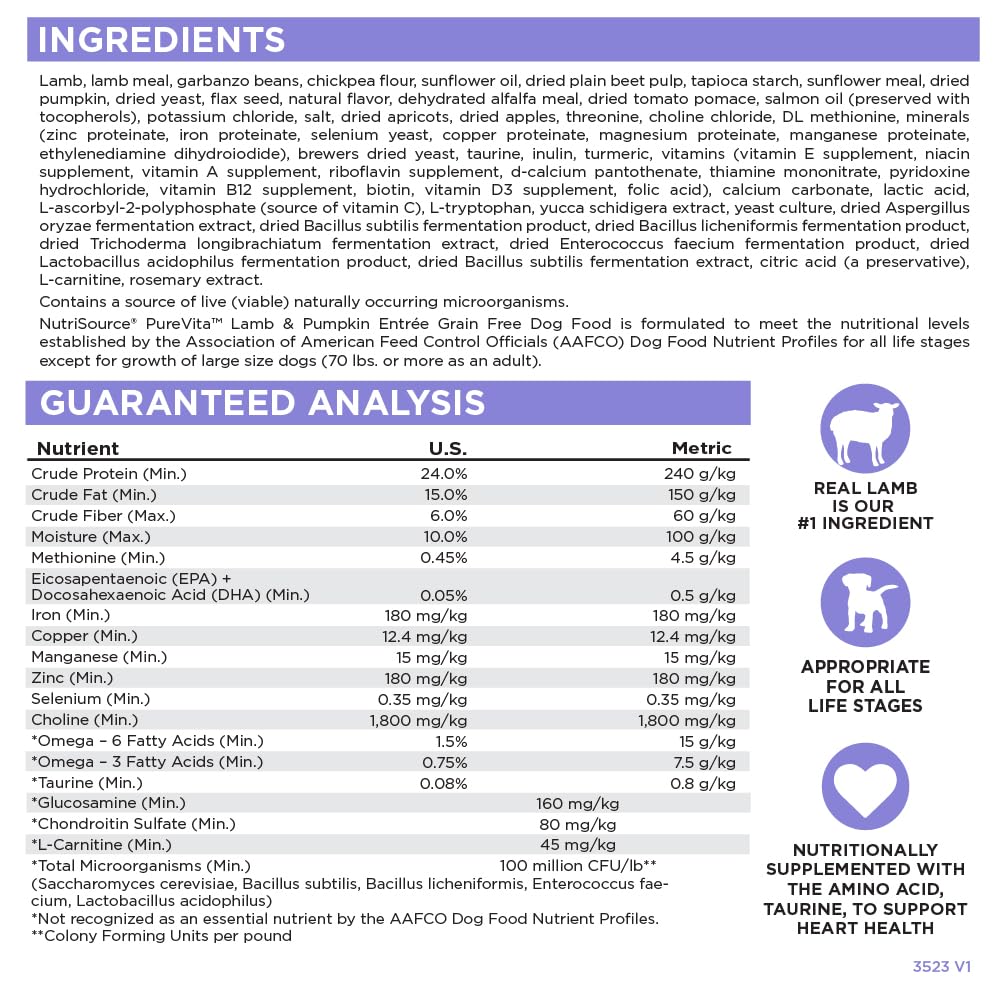 NutriSource Pure Vita BIO-MOS prebiotic image showcasing gut-friendly formula