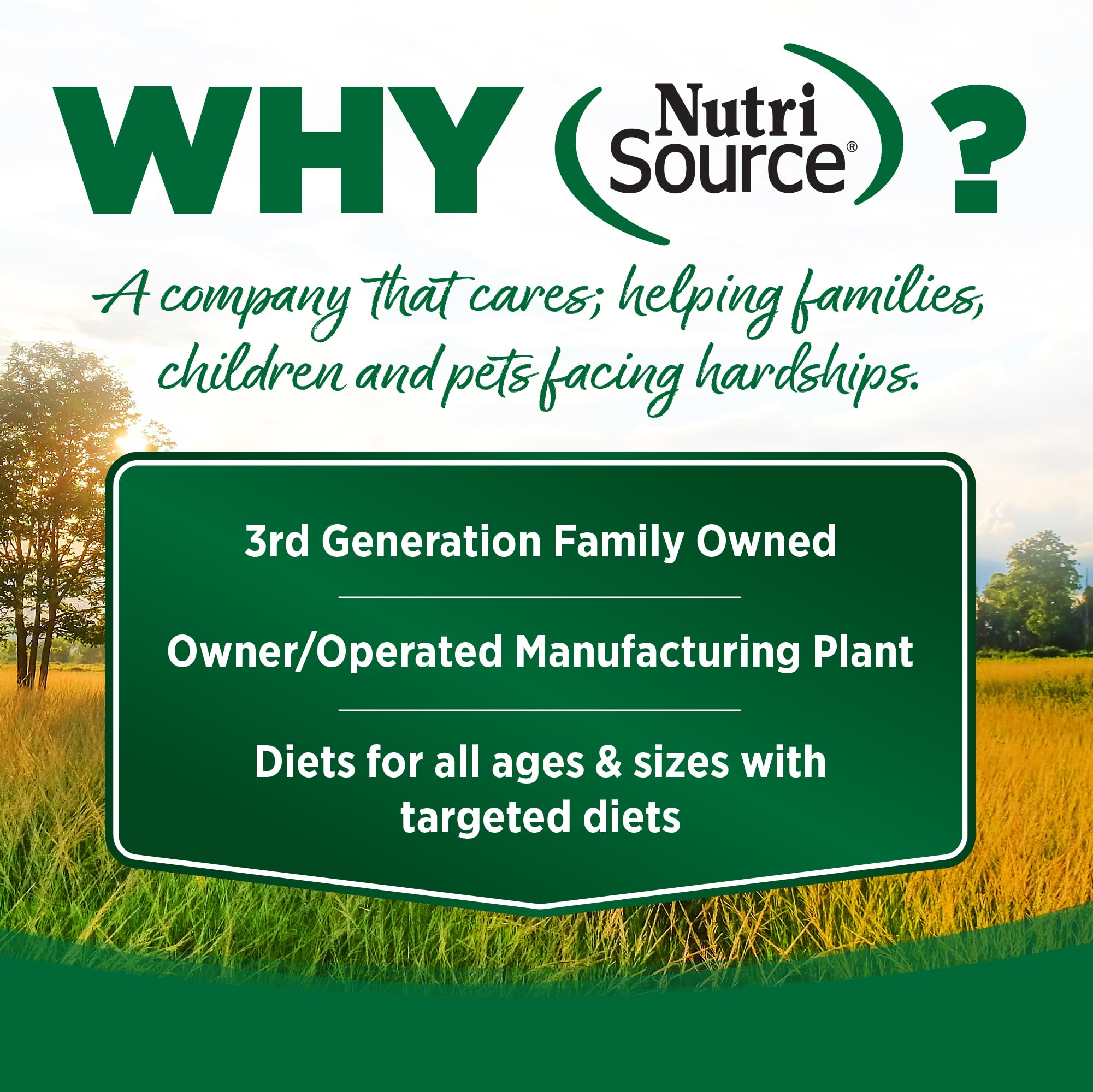 NutriSource kibble closeup reveals crunchy texture dogs may enjoy.