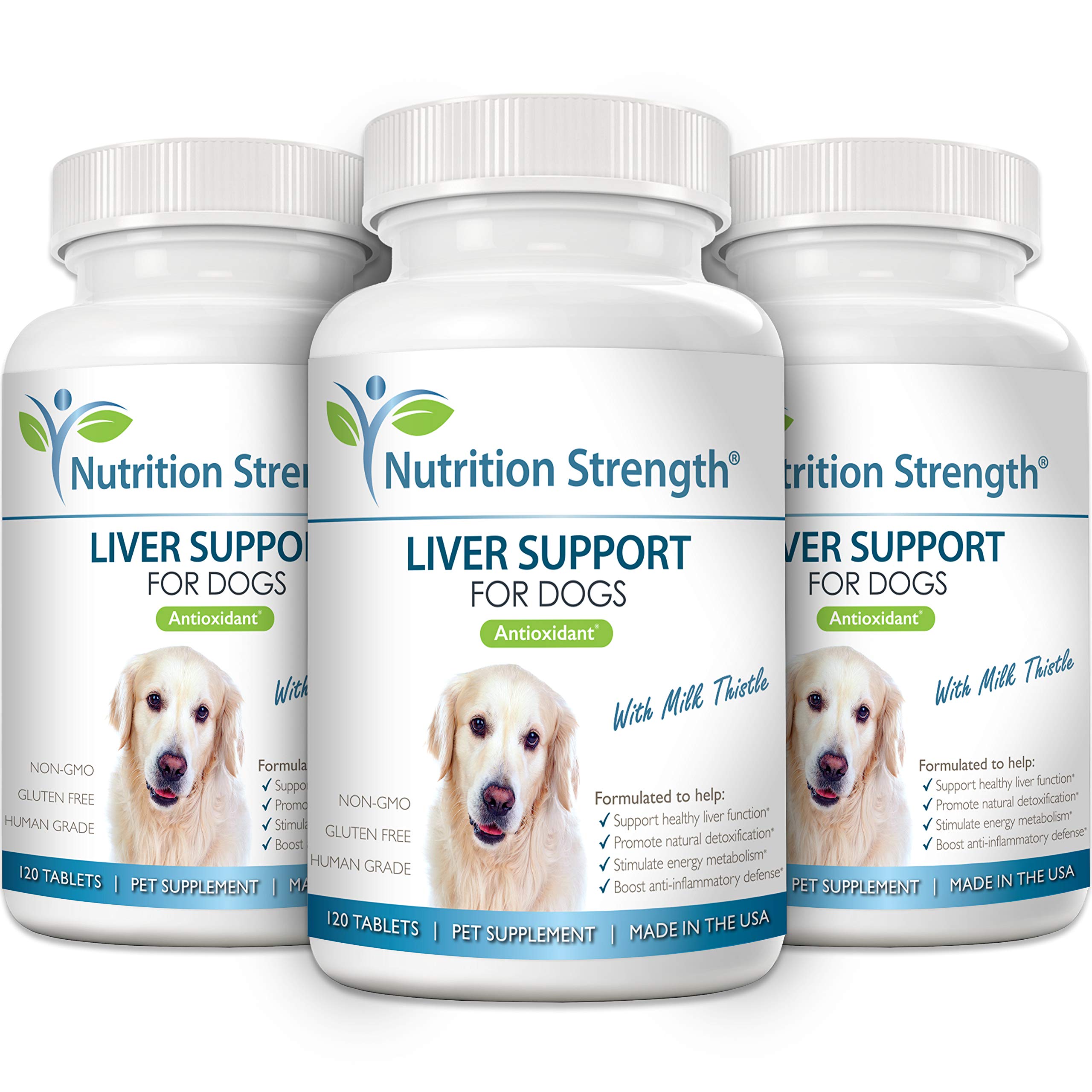 Nutrition Strength Liver Support for Dogs CoQ10—antioxidant support for energy.