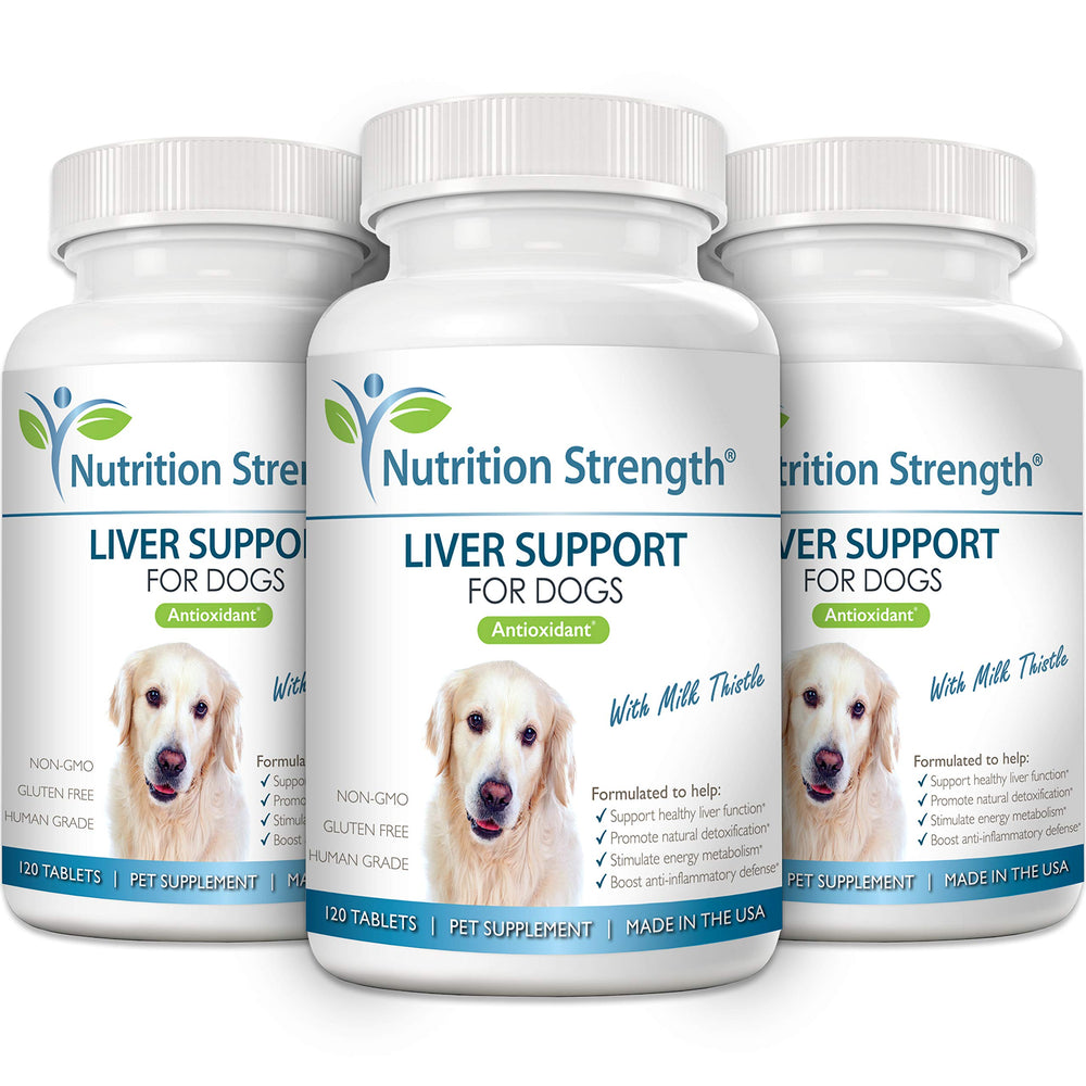 Nutrition Strength Liver Support for Dogs CoQ10—antioxidant support for energy.