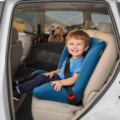 Nuzzpawur hard bottom support board provides a stable surface for comfortable rides.