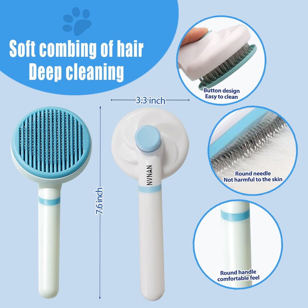 NVNAN blue dog care grooming kit fits stylishly into routines.