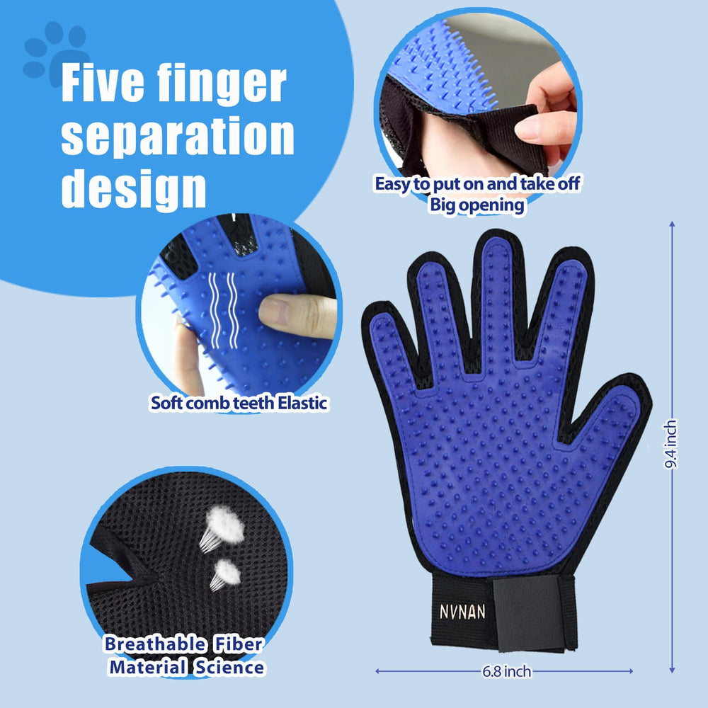 NVNAN ergonomic grooming tools with comfortable handles for easy sessions.
