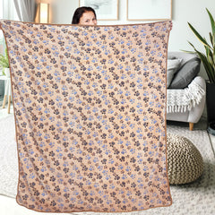 NXDZI dog blanket double-sided flannel for versatile warmth and comfort.