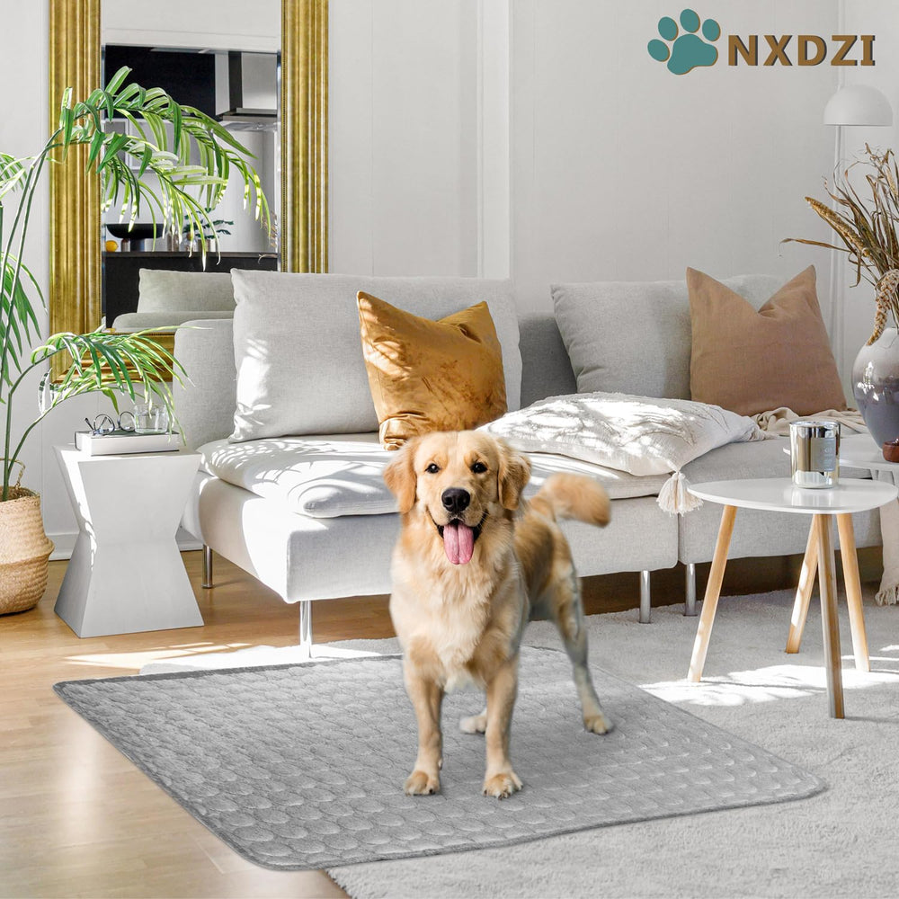 NXDZI dog cooling mat portable for travel and outdoor use
