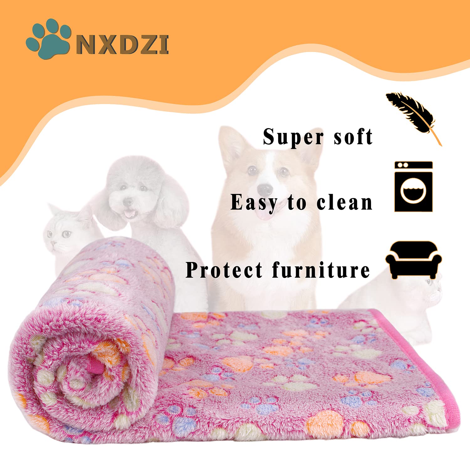 NXDZI packaging uses custom box to protect blankets in transit.