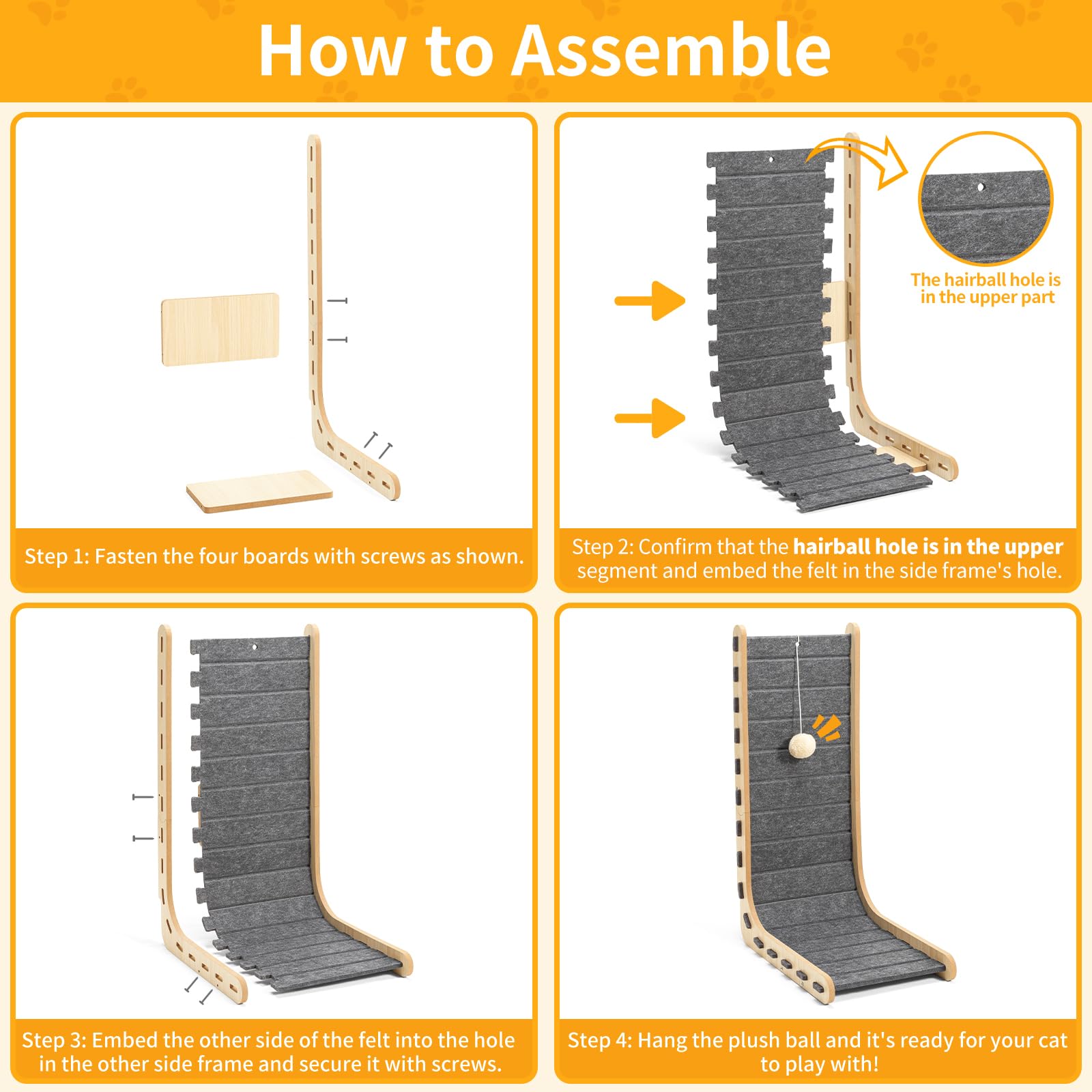 Nxwjoy assembly instructions help quick setup