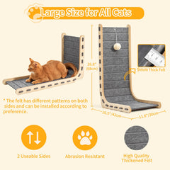Nxwjoy felt material close-up highlights eco-friendly, long-lasting scratching surface